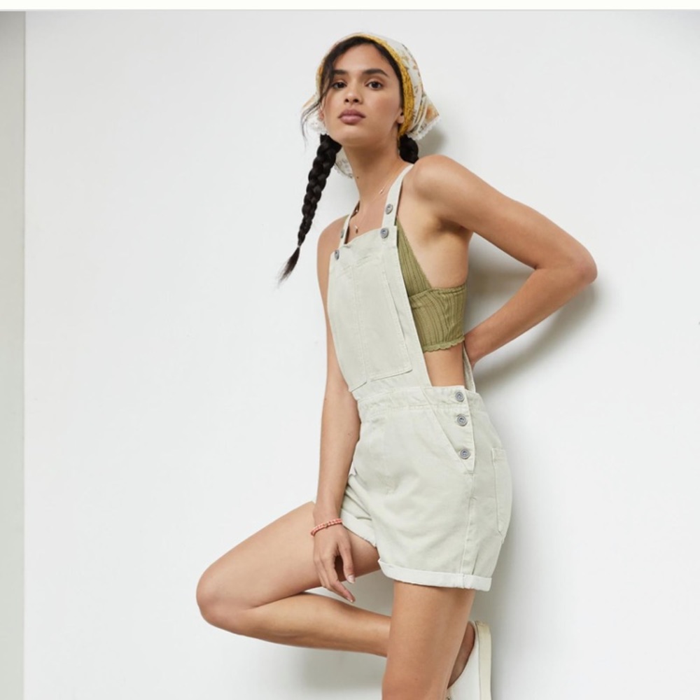 Anthropologie Pilcro Short Overalls